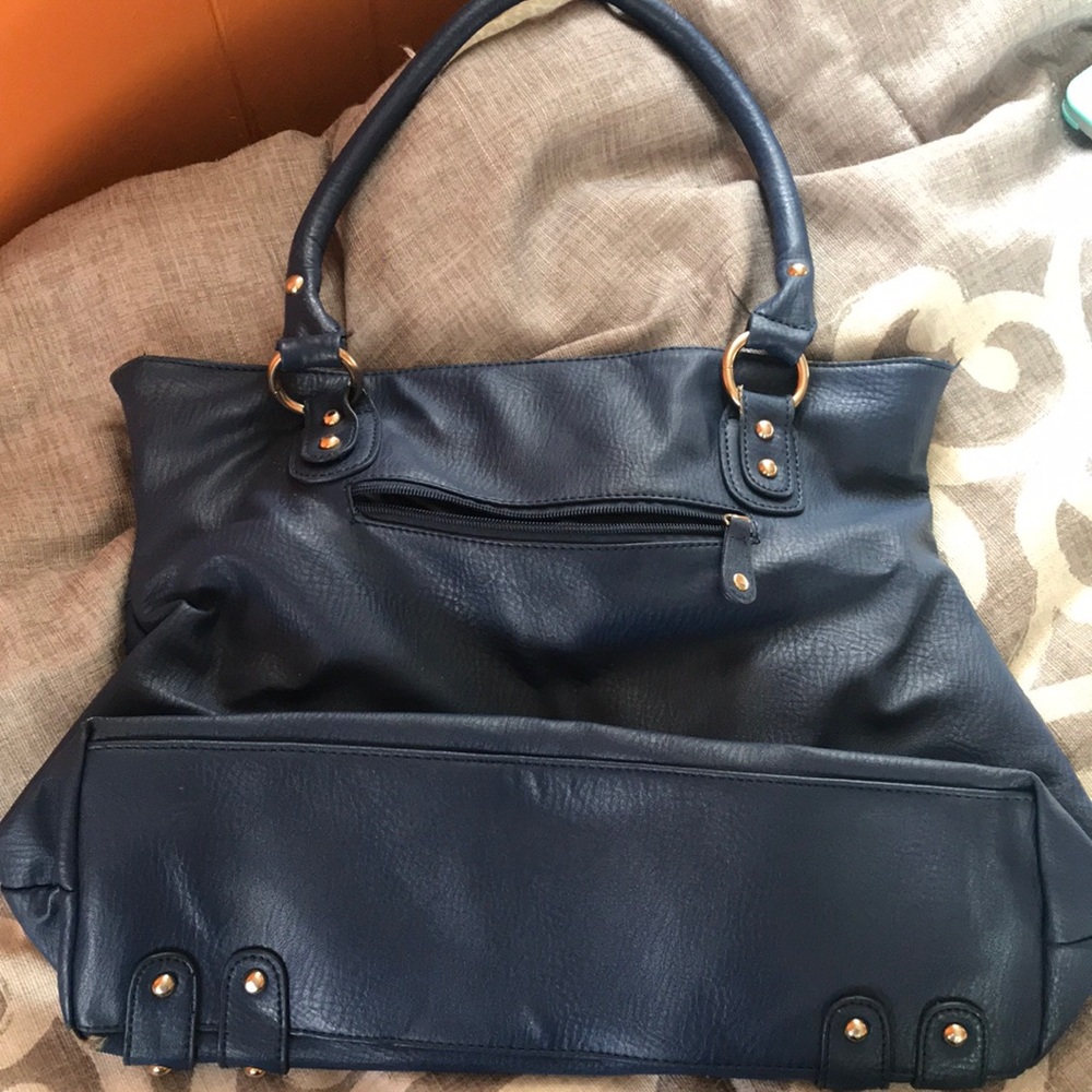 Blue purse